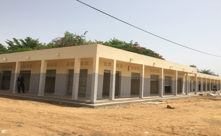Projet de reconstruction du marché de Dagana